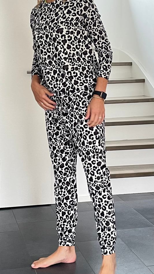 Loungewear-Set Leoprint