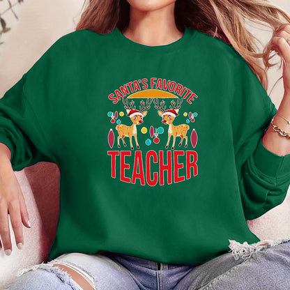 Sweater Santa's Favorite Tacher